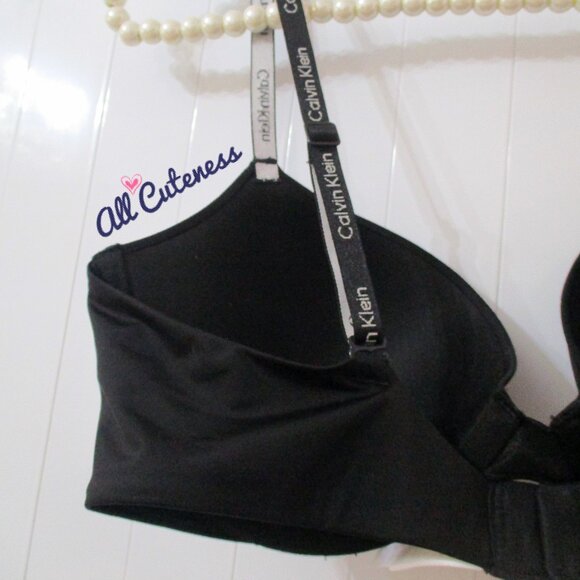 (NWOT) Calvin Klein Black Push Up Bra Size 34C - Picture 4 of 4